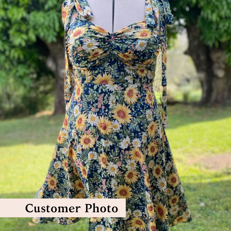 Sienna Cottagecore Dress - PDF Sewing Pattern