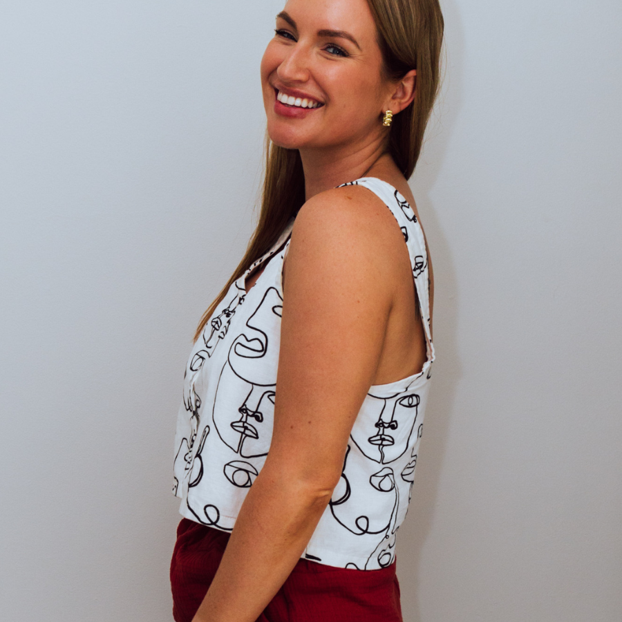 Linen Top - PDF Sewing Pattern