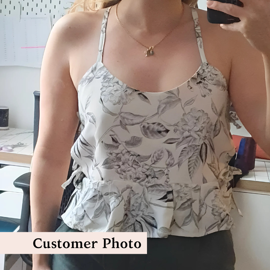 Valerie Camisole Top - PDF Sewing Pattern