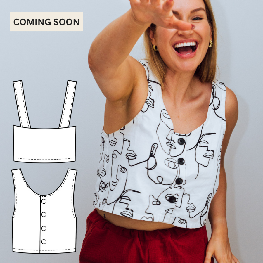 Linen Top - PDF Sewing Pattern