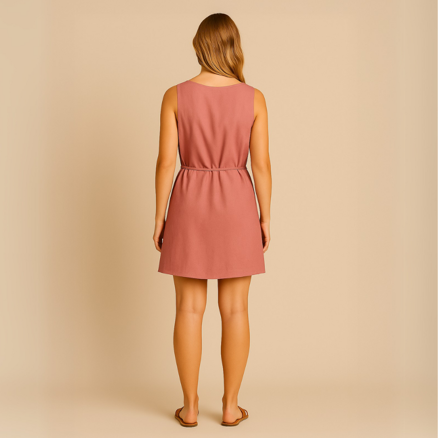 Liana V Neck Dress - PDF Sewing Pattern